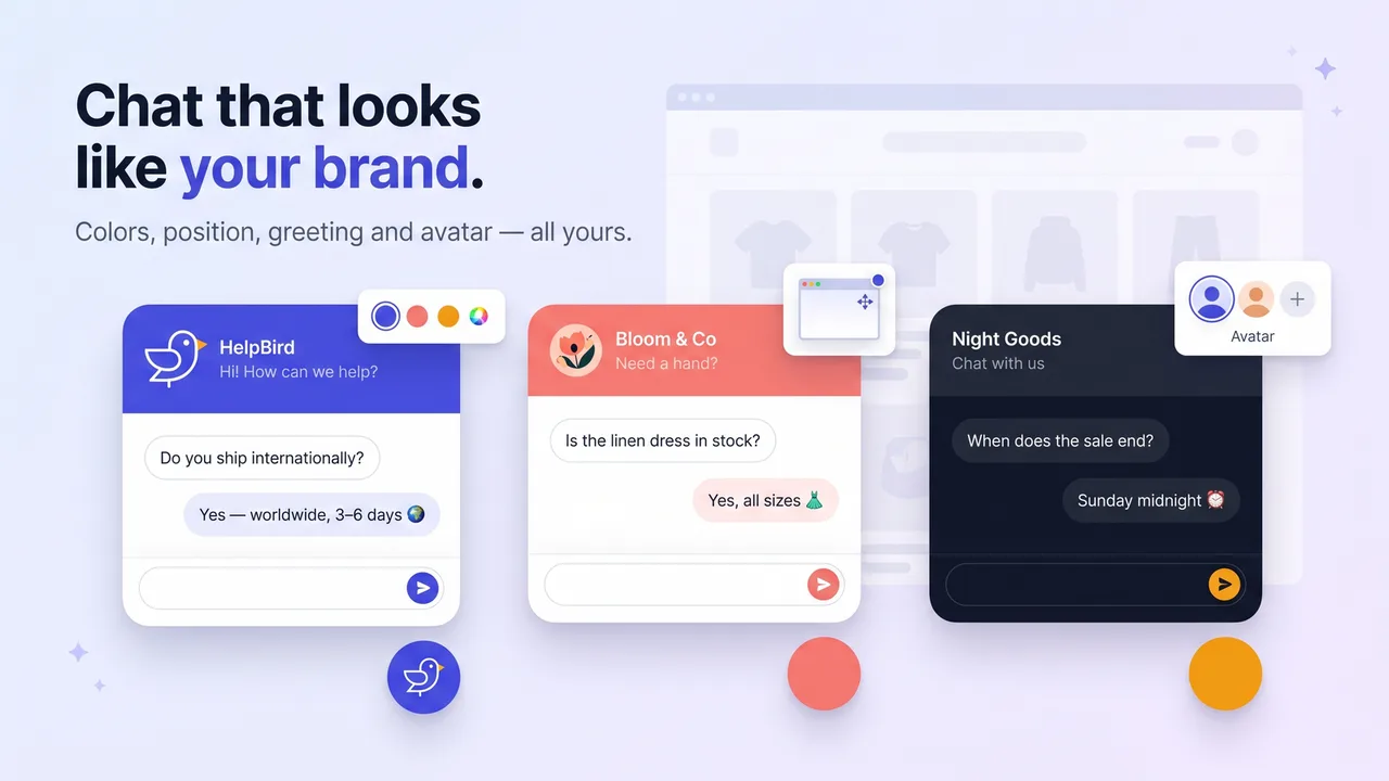 HelpBird: Live Chat & Inbox screenshot 2